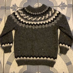 Vintage Acrylic Blend Heavyweight Crewneck Sweater